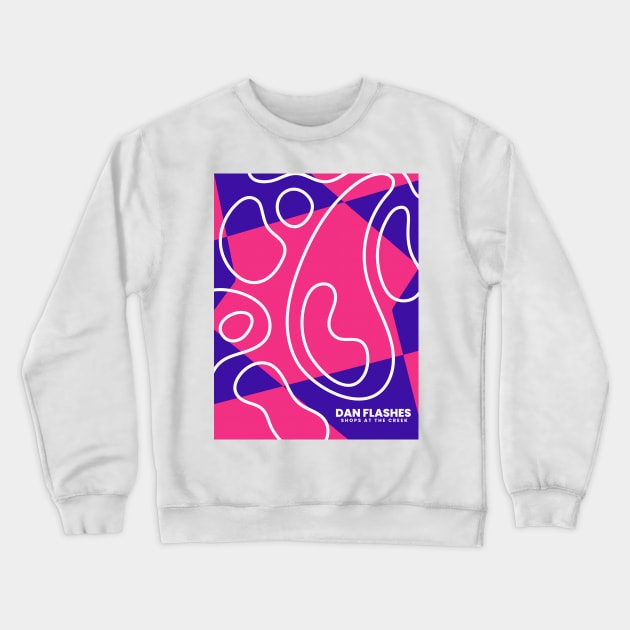 New Age Dan Flashes Crewneck Sweatshirt by TexasToons